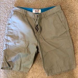 Original Penguin flat front shorts.